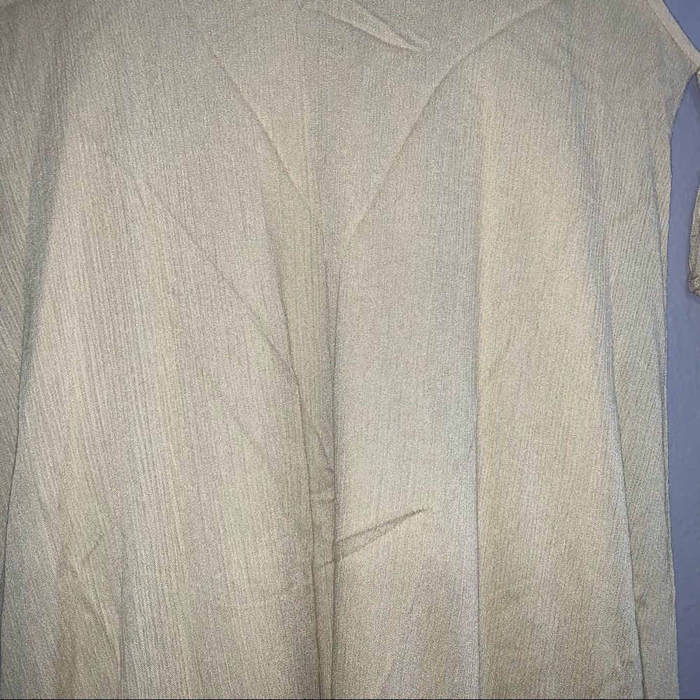 She and Sky Cold Shoulder Layered Sleeve Dress - Picture 5 of 8